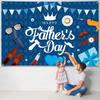 2D Gentleman Tools Themed Father's Day Banner for Celebrations