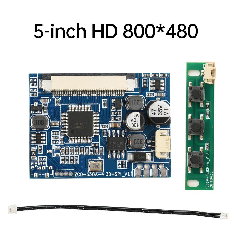 4.3/5-inch LCD Monitor Driver Board Module Kit for Car Audio-visual Digital Photo Frame Multifunction Ddisplay