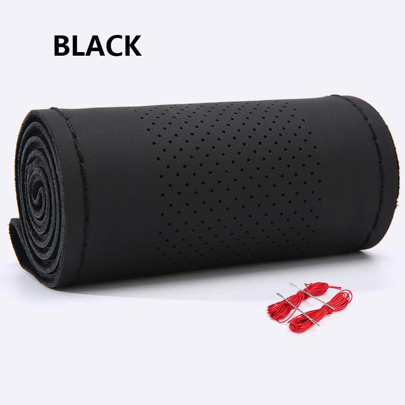 Anti-Slip Car Steering Wheel Braid Cover Hand-Sewn Car Steering Wheel Covers Are Suitable For 90% of the Models On The Market