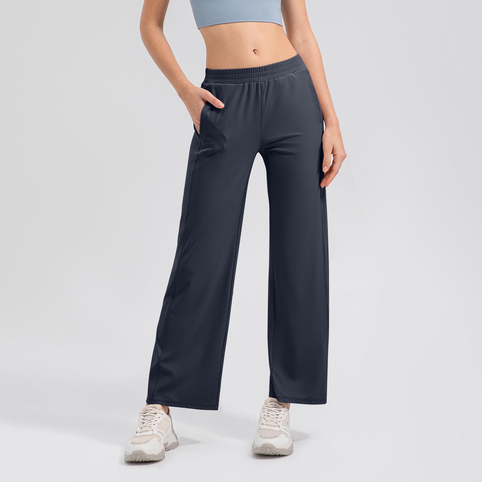 

Женские брюки с высокой талией для контроля живота, спортивные тренировки, бег, йога, тренажерный зал, танцевальные брюки M