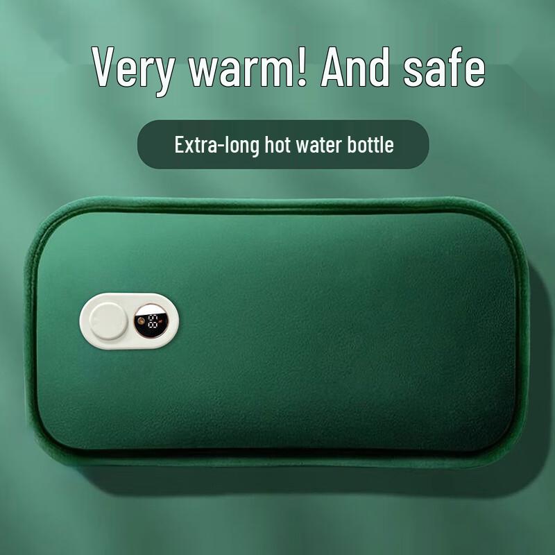 

Rechargeable Digital Plush Hot Water Bottle