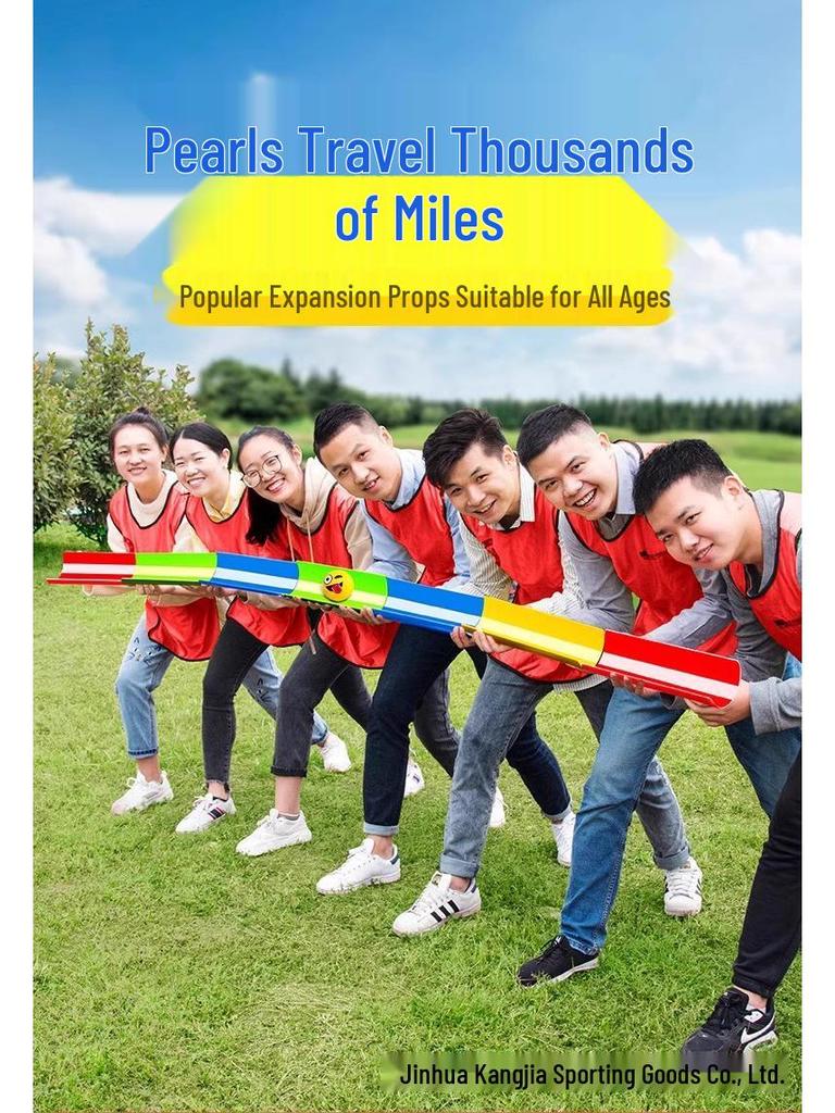 Thousand Mile Marbles: U-shaped Trough Team Game – Outdoor Fun Activity & Puzzle Equipment