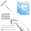 2 In 1 Extended Window Cleaning Kit Spray Double Sided Glass Squeegee Cleaner Duster Mop Window Professional Cleaning Tools