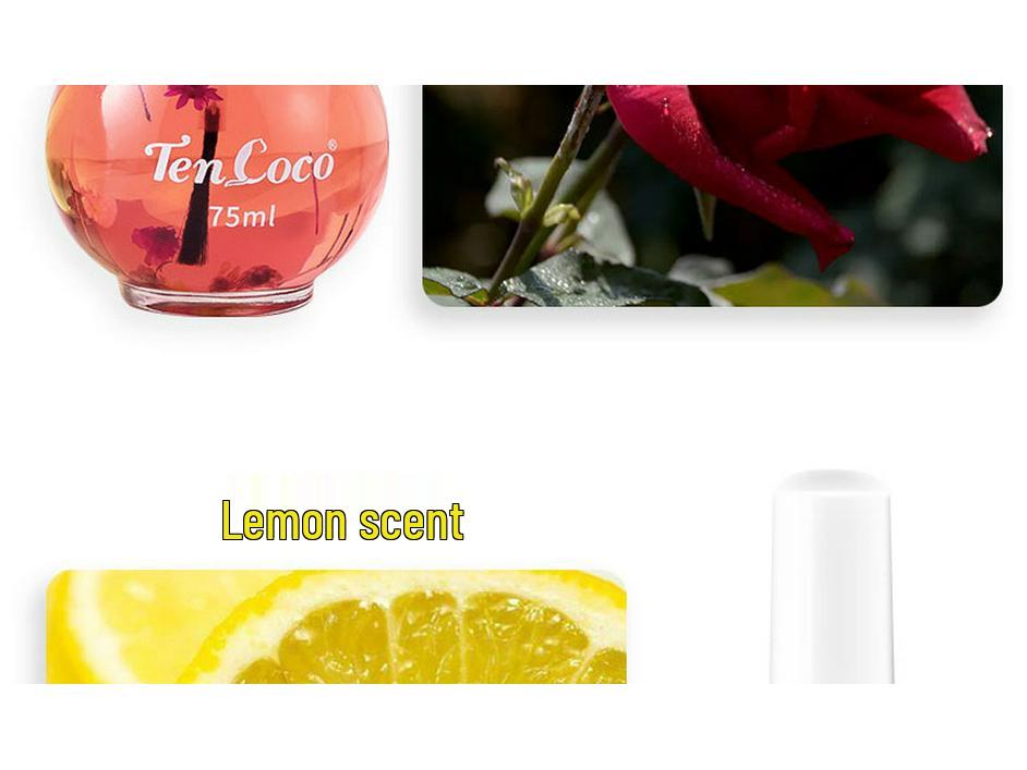 75ml Plant Dried Flower Scented Cuticle Oil - Anti-Hangnail Nail Protector