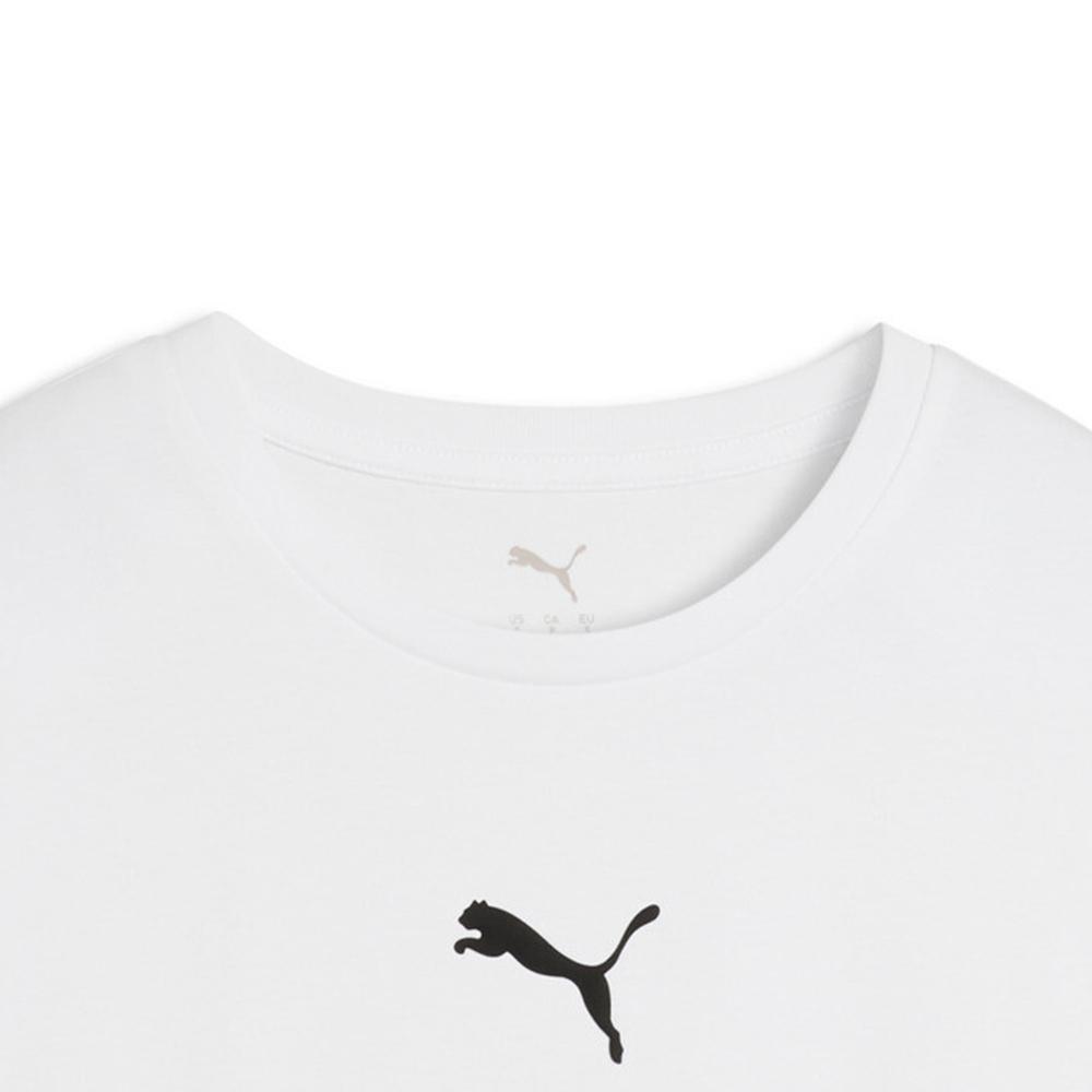 Puma Knitted Simple Solid Color Comfortable Round Neck Short Sleeve Regular T-Shirt Women tops 637774-02