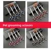 8 Piece Pet Grooming Scissors Set Professional Dog Cat Hair Trimming Shears Kit 6 Inch Stainless Steel