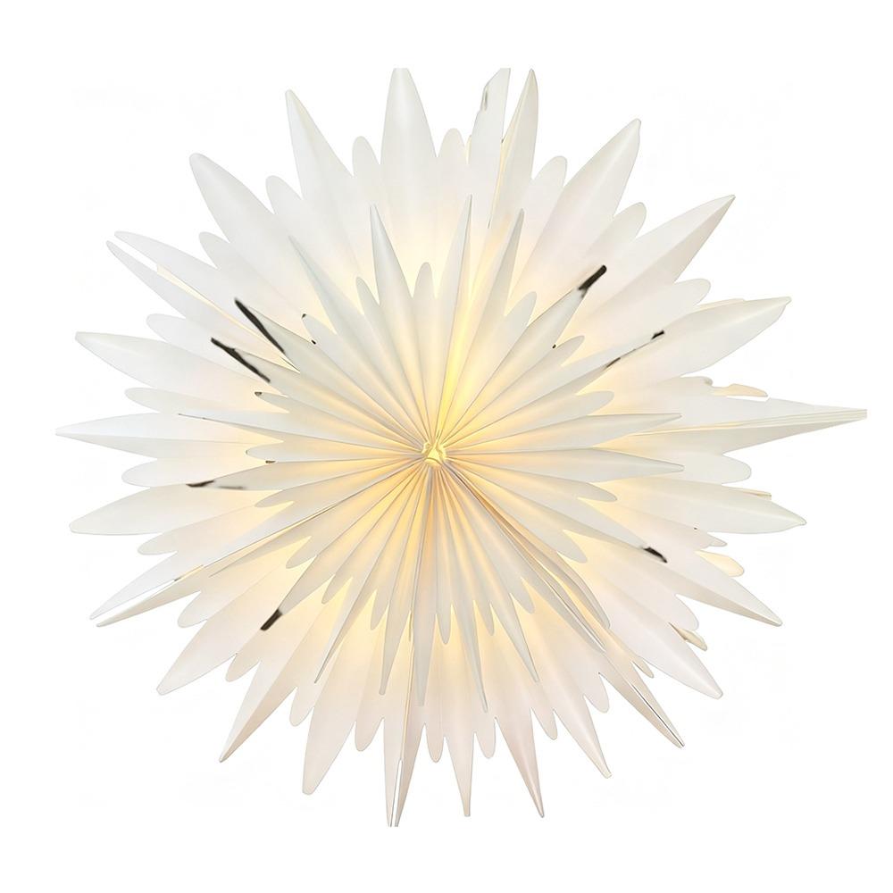 Paper 3D Paper Snowflake Sparkling Lights Christmas Lantern Decorations Wedding Decoration