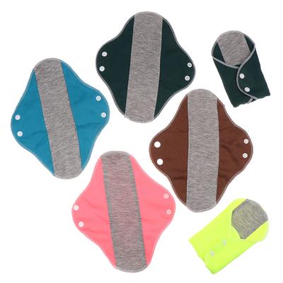 Thin Cloth Pads Soft Cotton Washable Feminine Panty Liners Sanitary Pads Napkin Daily Reusable Menstrual Hygiene Pads