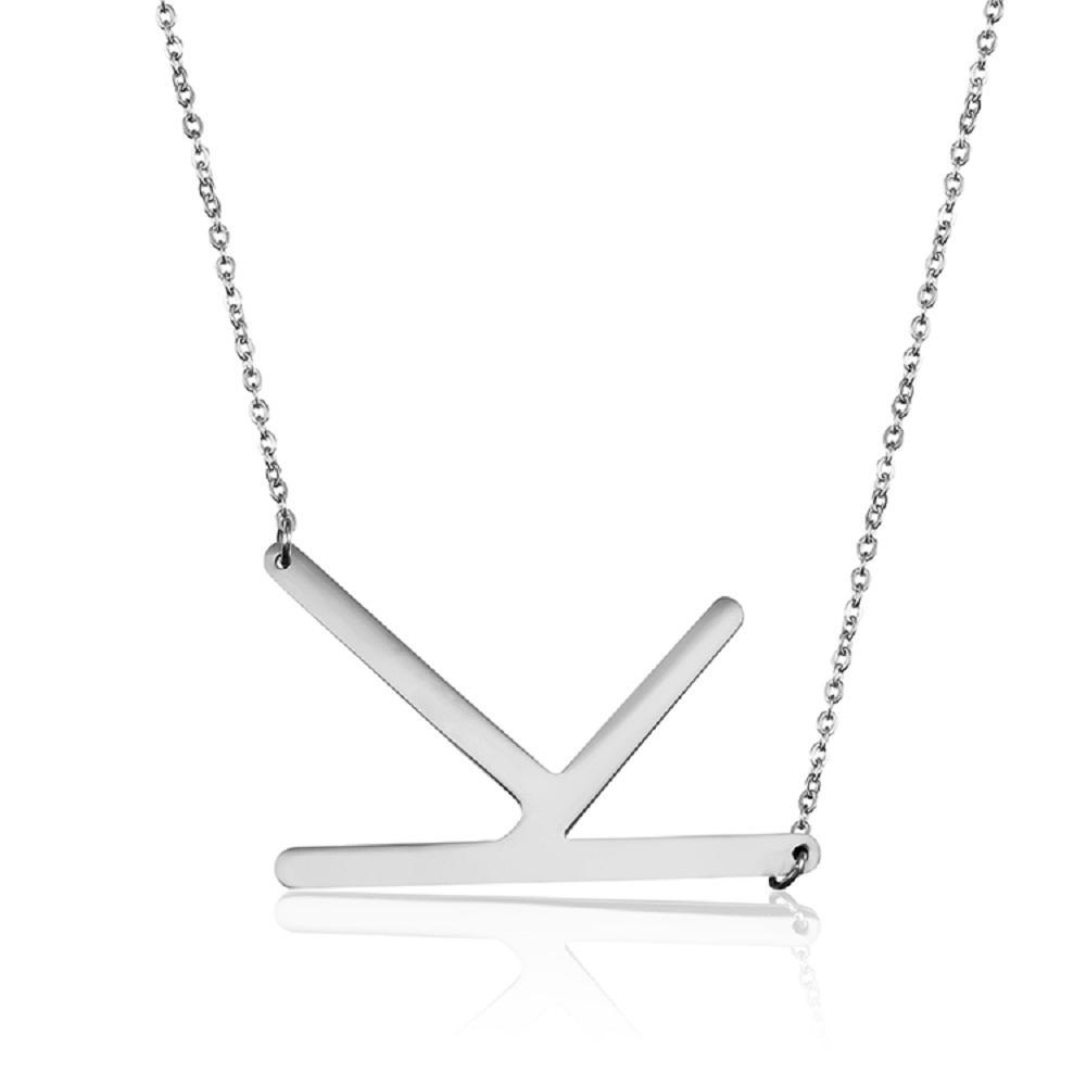 Letter Pendant Necklace Necklace 