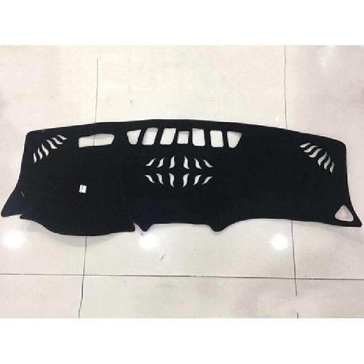 1pc Black Dashmat Dashboard Mat Cover Anti-Sun For Chevrolet Equinox 2017+