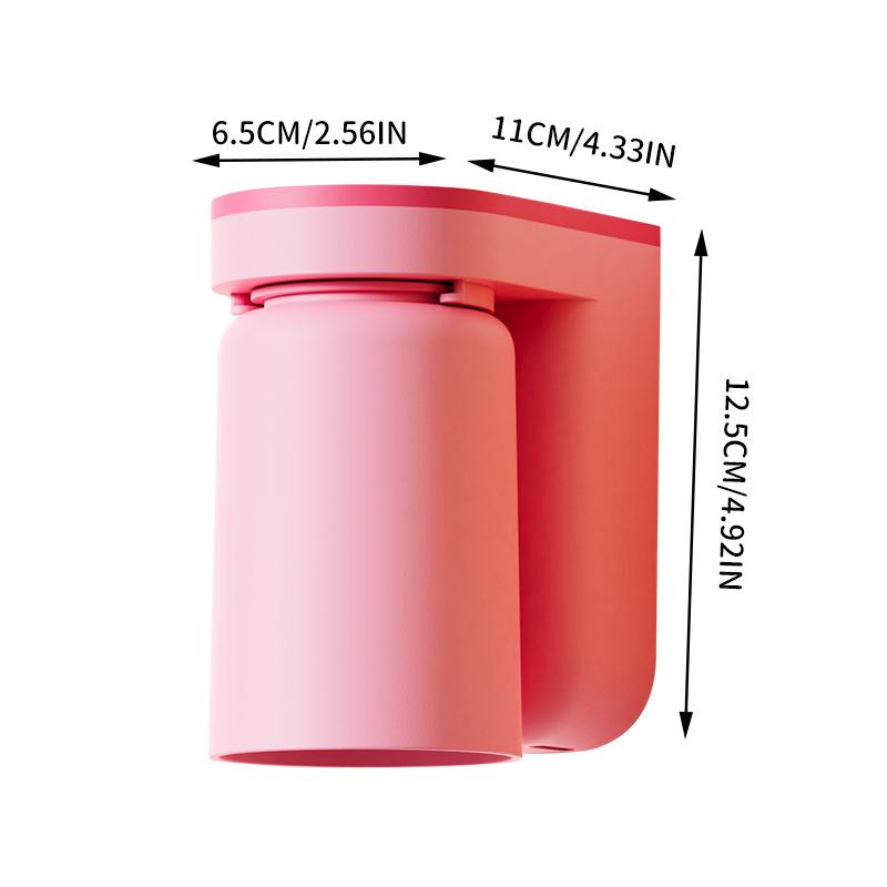 1PC Toothbrush Cup Multi-function Punch-free Toothbrush Holder for Bathroom Wall-mounted Cups Gargle Plastic Products Home