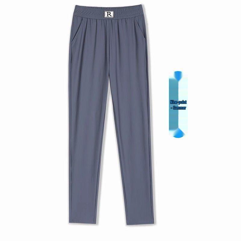 

Женские морковные гаремные брюки из ледяного шелка - Новый летний стиль 2024 2XL