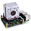 ICE Tower CPU Cooling Fan Super heat issipation 7 Colours Light Bracket for  4B / 3B / 3B+