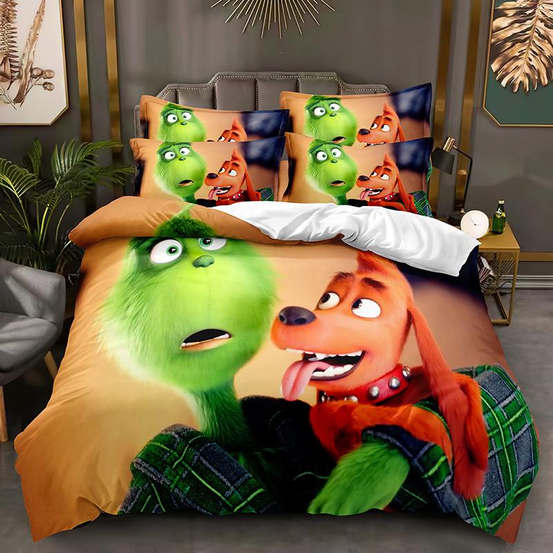 Fashion Technology Printing, 3D Digital Printing, Bedding, Duvet Covers, Pillowcases, Three-piece Sets