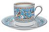 [Officially Imported] Florentine Turquoise Bond Cup & Saucer 100ml, Wedding Gift, 1058034