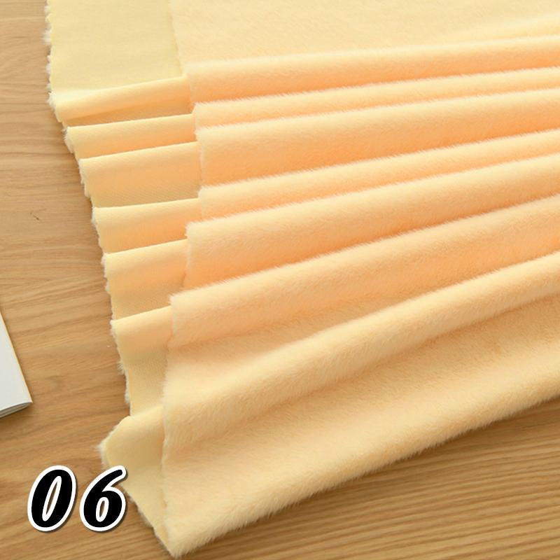50*40cm Encrypt Imitation Rabbit Fur Fabric Thicken Plush Counter Background Clothing Fabric Handmade DIY Sewing Doll Fabric