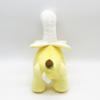 Dinosaurier Puppe Plüschtier mit Banane Symbol für Reichtum Glück Weiche Superweiche Stoffpuppe Jahr des Pferdes Puppe