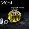 350ml Hitzebeständiges Hochwertiges Borosilikat Handgeblasenes Cocktailglas Granatapfel Form Becher ohne Strohhalm Bar Werkzeug