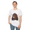 Bunny Wizard Castle Fantasy Rabbit Magic Fairytale Cute Unisex Softstyle T-Shirt
