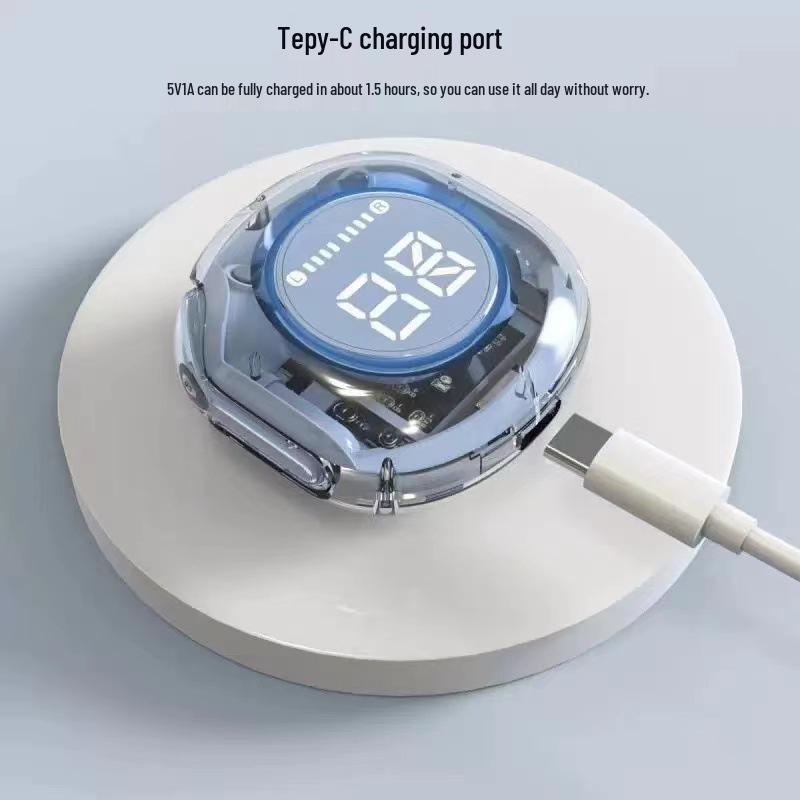 Transparent TWS Bluetooth Earphones Air39 - Hot Selling Crystal Earbuds