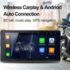 Přenosný navigační systém pro motocykly, 5,5palcový LCD displej, Bezdrátový CarPlay/Android Auto, Bluetooth/GPS displej pro motocykly