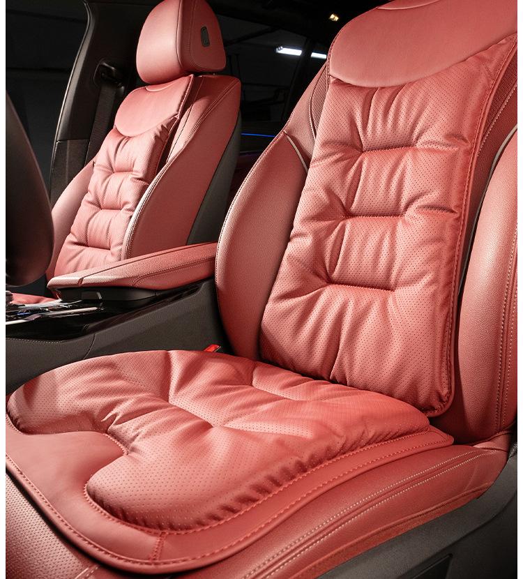 Ganzjahres-Nappaleder-Autositzbezüge für Mercedes-Benz, BMW, Tesla und Volkswagen - Weich für den Sommer