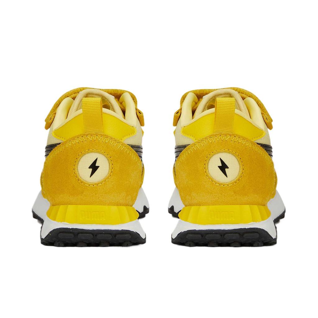 Puma Comfortable Grip Mid-Top Casual Shoes Kids Sneakers Yellow 38927401