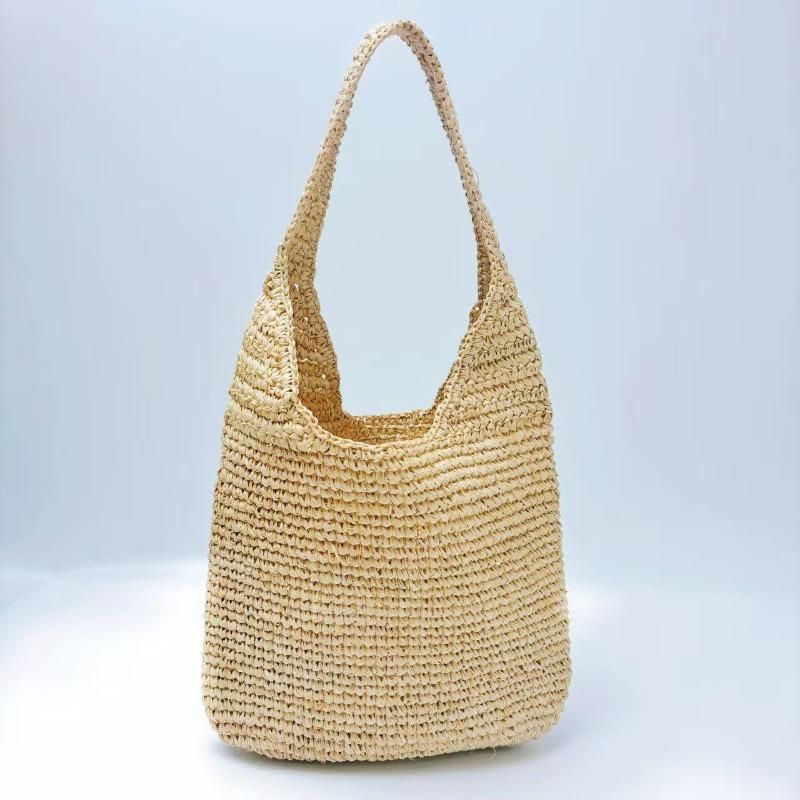 

Премиальная рафия плетеная сумка на плечо новая сумка ручной работы универсальная женская сумка для отдыха, отпуска, пляжная сумка Open