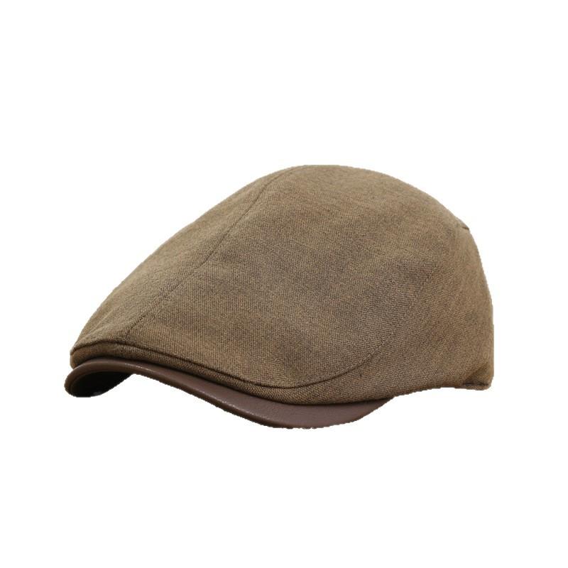 Japanese new British retro style forward hat men's and women's autumn simple and versatile face small painter newsboy hat