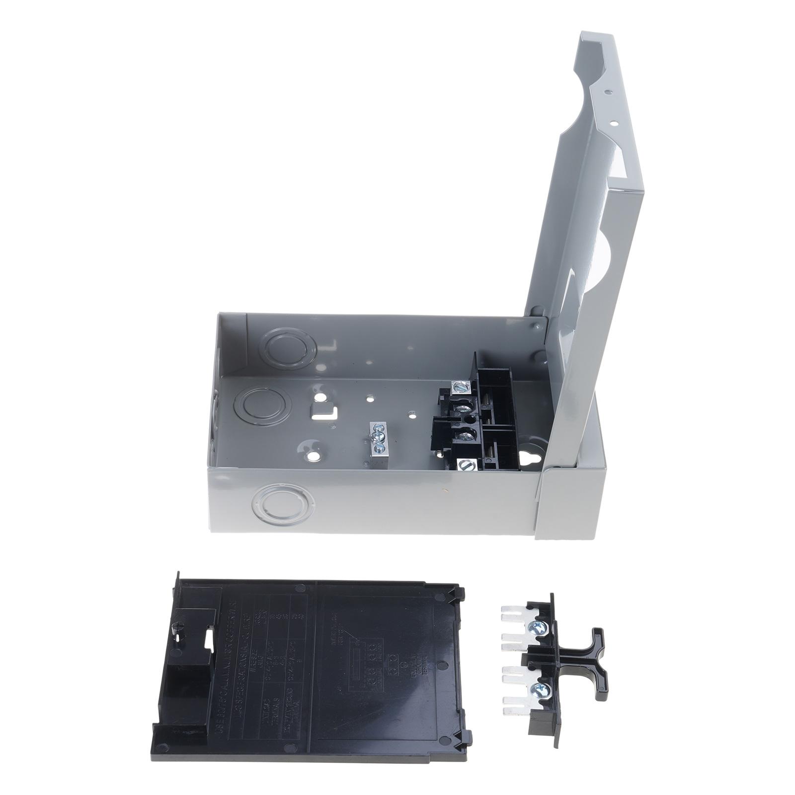 

Portable Weatherproof 30Amp Disconnects Switches Stainless Steel Enclosures Without Fused for Outdoor Air Conditioning