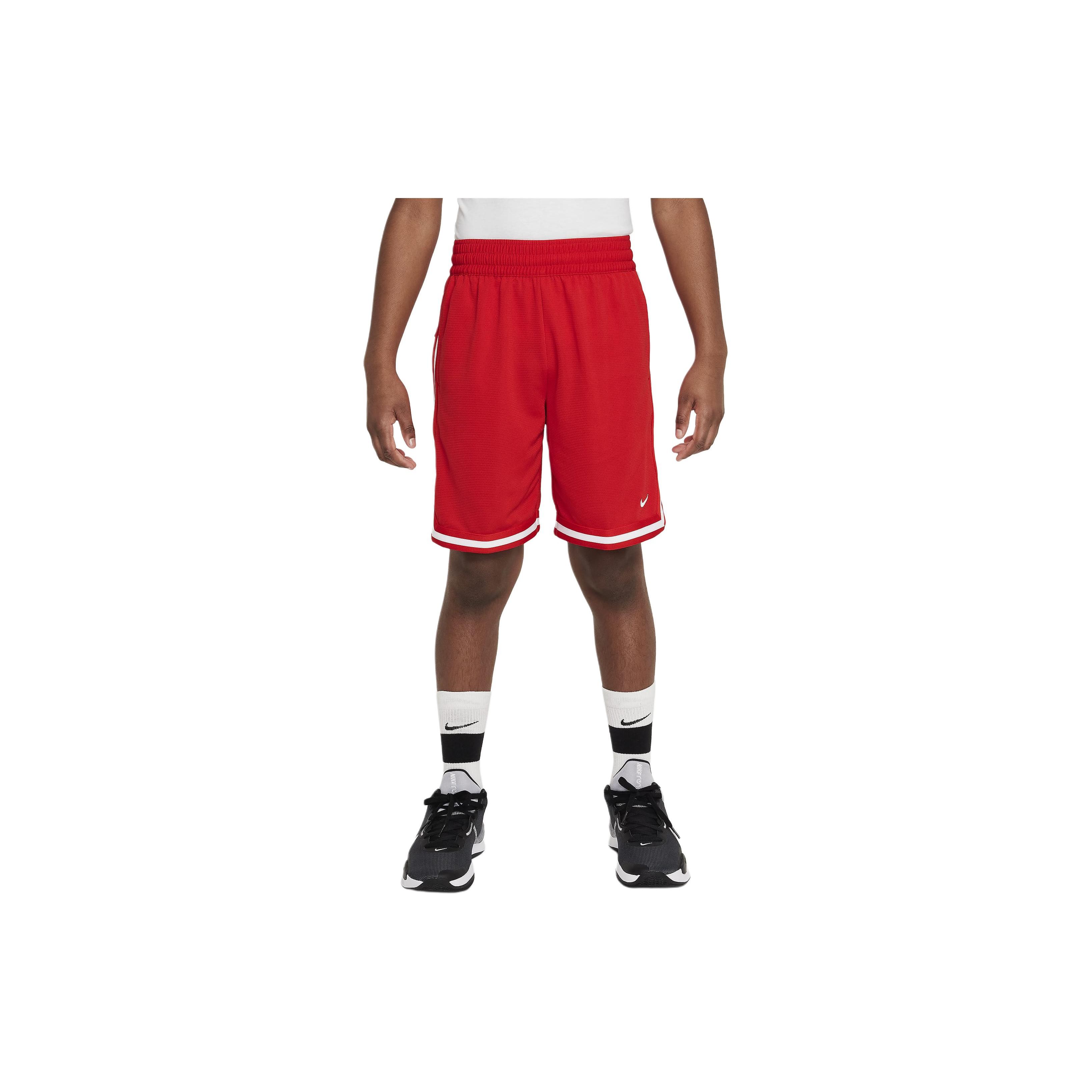 

Nike Kids Basketball Shorts Loose Fit Straight Leg Kids shorts Red FJ6802-657 M