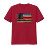 Mens Mexican American Chicano Sarape Flag T Shirt Vintage Washed Stretched Comfortable Graphic Soft Stylish Casual Unisex