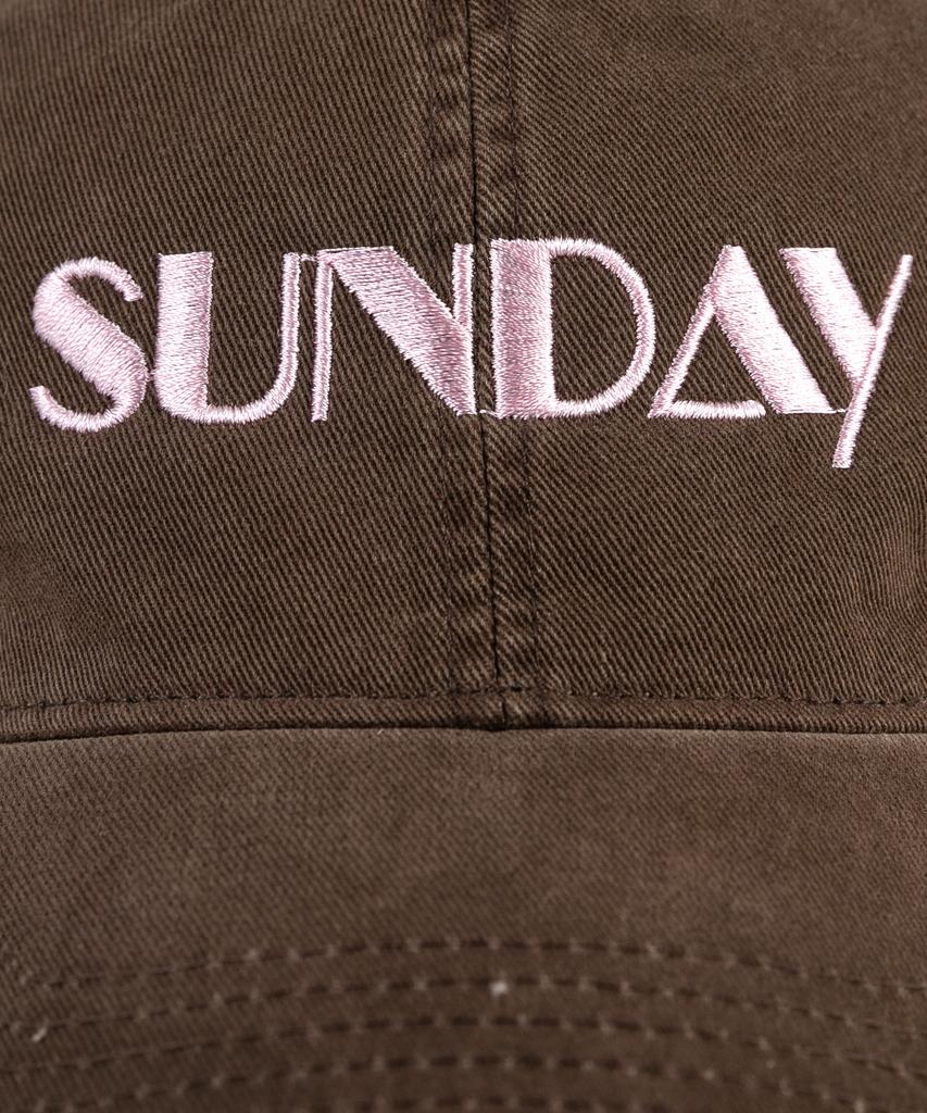 Wig Sunday Cation Ball Cap - Brown