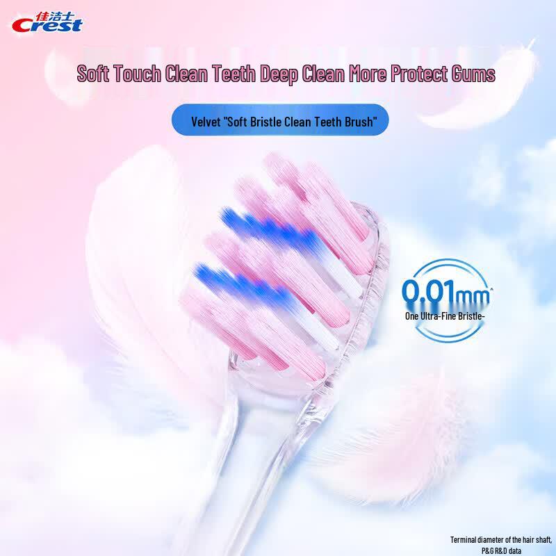 Crest Deep Clean Interdental Velvet Gum Care Toothbrush