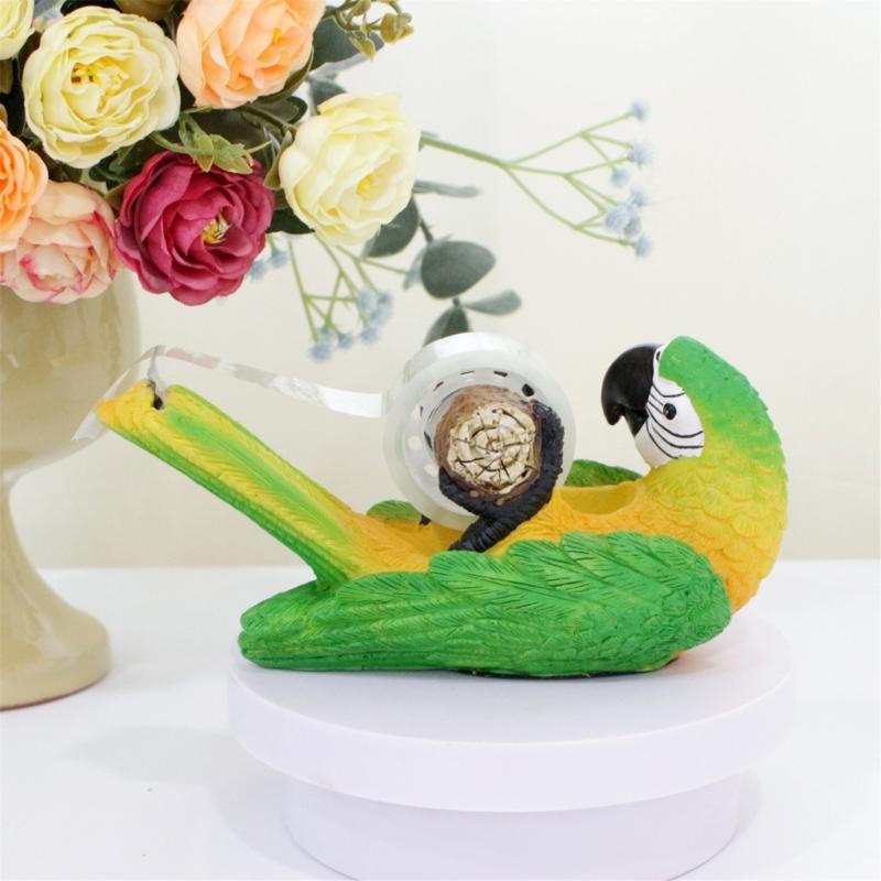 Cartoon Bird Tape Dispenser Resin Tape Dispenser 0.98inch Tape Cutter For Scrapbooking Carton Packaging Box Sealing