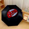 David Bowie Print 8?Ribs Automatic Umbrella Wind Resistant Lightweight Folding Umbrella For Outdoor Travel