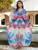 Beach blouse positioning print woven holiday robe loose blouse 8759 (41 colors) Y