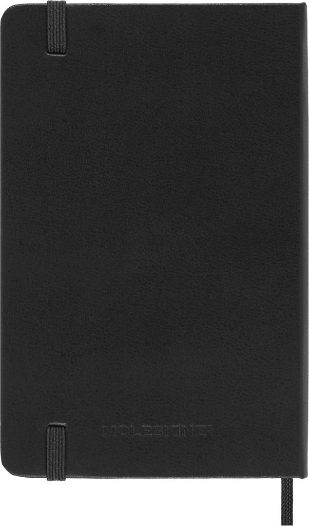 Moleskine 2025 Planner, July Start, 18-Month Weekly Diary, Hardcover, Pocket Size (9cm X 14cm), Black, DHB18WN2Y26
