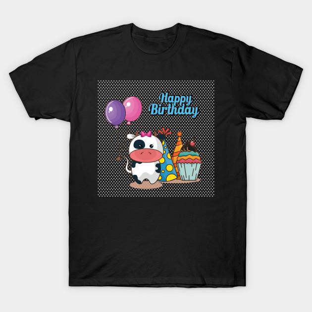 happy cow t shirt