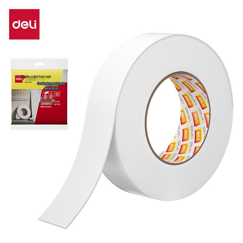 Deli JL103 White Foam Tape