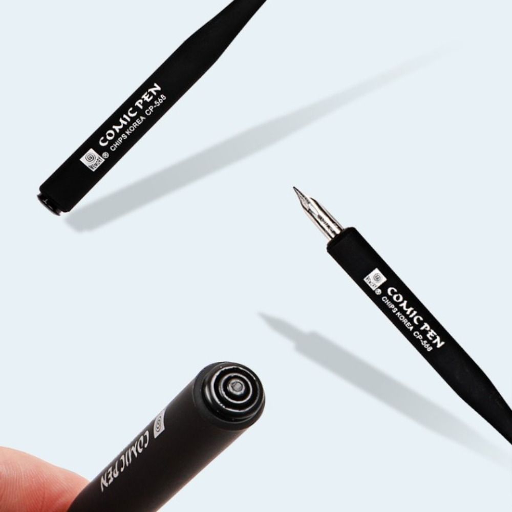 Signature Manga Calligraphy Dip Pen+4 Nibs Sketching Comic Dip Pen  Business