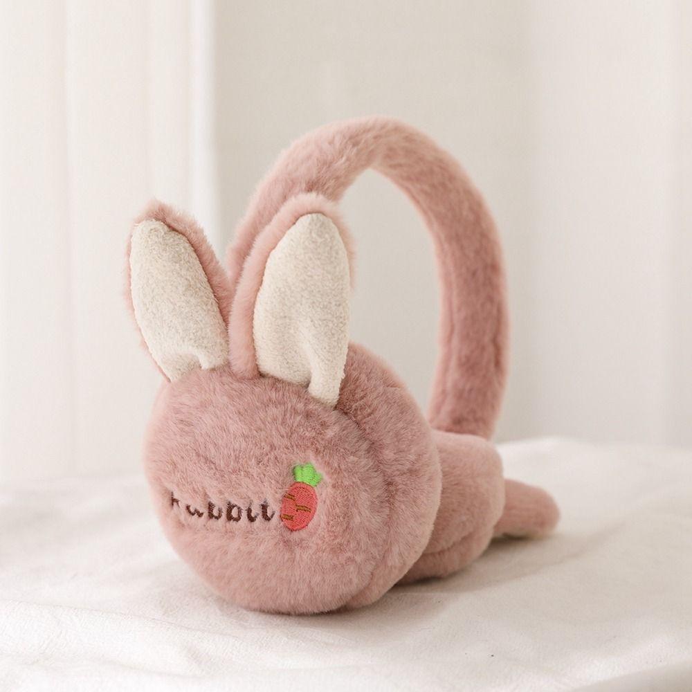 Cartoon Doll Wind Proof Earflap Plush Earmuffs Children Ear Cover Winter Ear Cover Women Earmuffs
