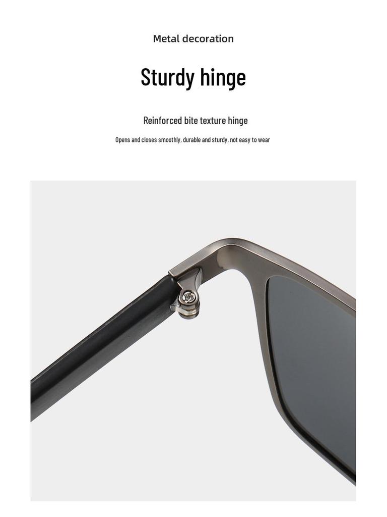 Men's Polarized UV Protection Sunglasses - Trendy for Fishing, Riding, and Driving