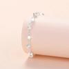 925 Silver Stars Bracelets For Women Fashion Korean Designer Frosted Bead Bracelet Beautiful Party Wedding Jewelry Gift