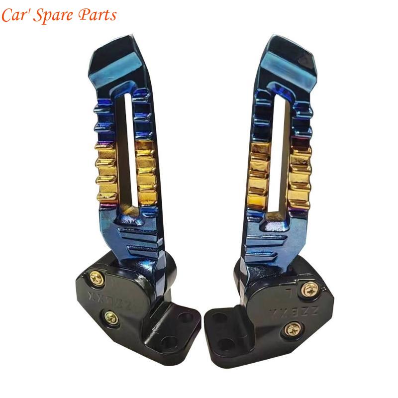 Y4UA Motorbike Modification Accessories Aluminum Footrest Pedal Replacement Foot Pegs