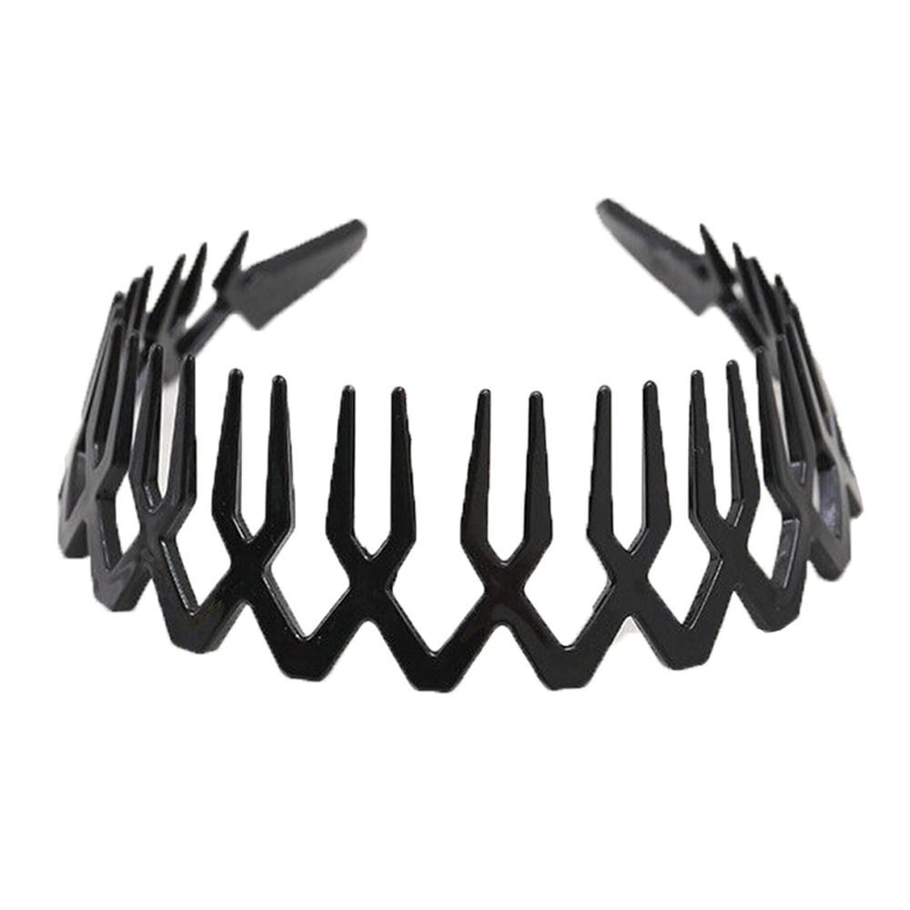 4Pcs Plastic Zigzag Hairband Makeup Headband Hair Hoop High-quality Teeth Hair Band  Washing Face