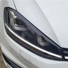 Car Headlight Eyebrow Eyelid Cover Trim for Volkswagen VW Golf 7 7.5 VII GTI GTD R MK7 MK7.5 2013-2019 Eye-catching Stickers