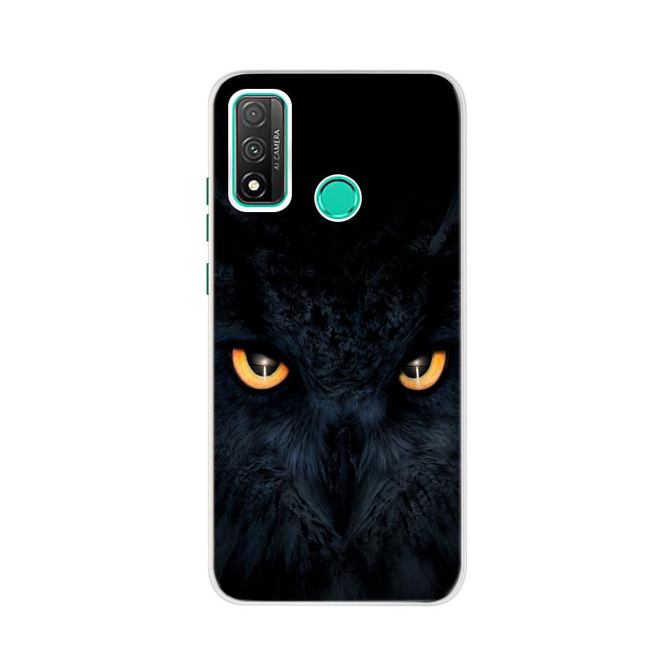 Phone Case For Huawei P smart 2020 Case TPU Silicon Soft Painted Coque Huawei Psmart 2020 POT-LX1A 6.21" Cover Bumper Cases capa