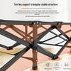 Portable Folding Single Bed for Office, Camping, or Outdoor Use