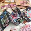Watercolor Folded Drawing Pad Organ Sketch Book Handbook Notebook DIY Scrapbooking Picture for Drawing Artist Student Supplies